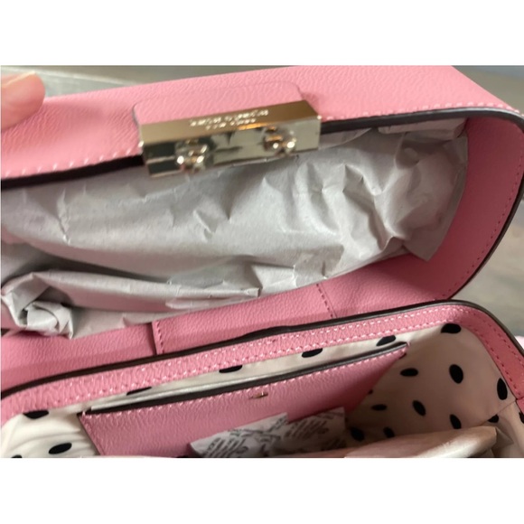 Kate Spade, Pink Clutch or Crossbody, Duster Included, NWT!! - Picture 2 of 10